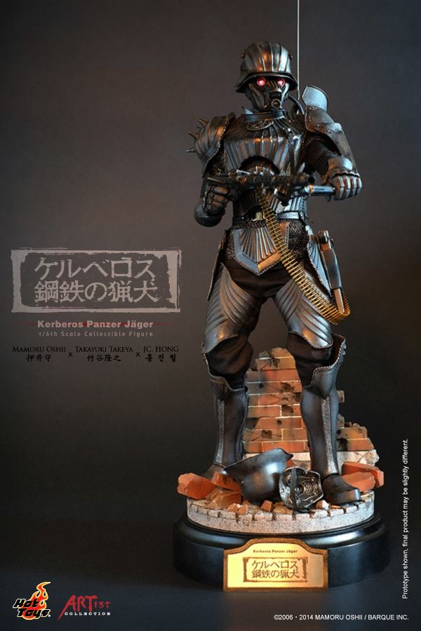 Hottoys ホットトイズ AC02 1/6 鋼鉄の猟犬 押井守 竹谷隆之 HOT TOYS 1/6 Action Figure Kerberos Panzer Jäger (竹谷隆之x 押井守