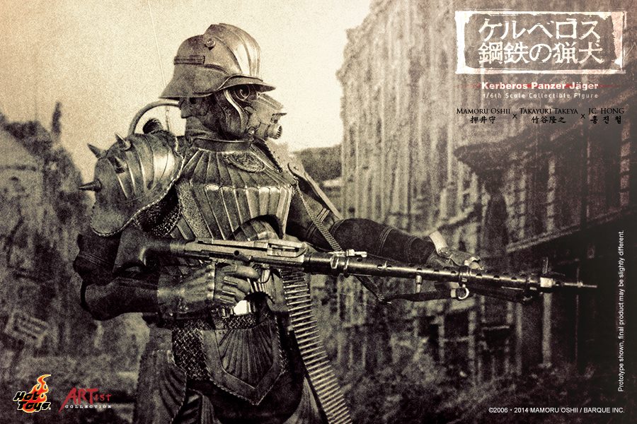 HOT TOYS 1/6 Action Figure Kerberos Panzer Jäger (竹谷隆之x 押井守