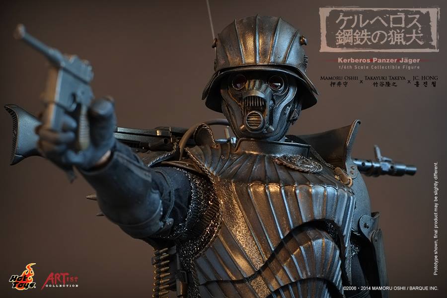 HOT TOYS 1/6 Action Figure Kerberos Panzer Jäger (竹谷隆之x