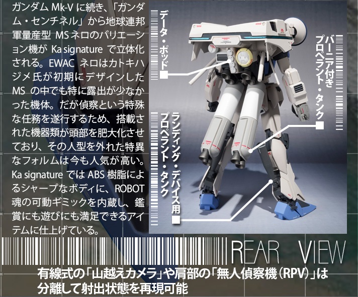 VF7502 中古 ROBOT魂 EWAC NERO MSA-007E 魂商店2014年4月25日起接受訂購，2014年9月派貨: ROBOT魂MSA