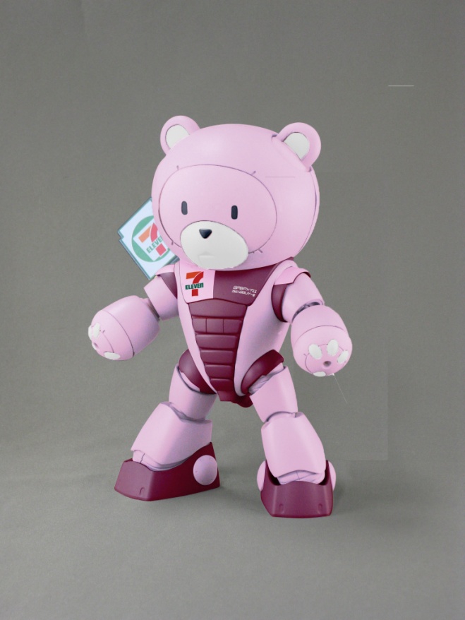 日本7-11便利店 10月29日發售: 限定版 模型 HGBF 1/144 Beargguy