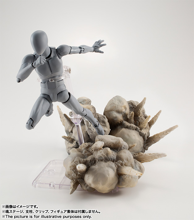 BANDAI 2015年2月發售: 魂EFFECT Explosion Red Ver. / Grey Ver