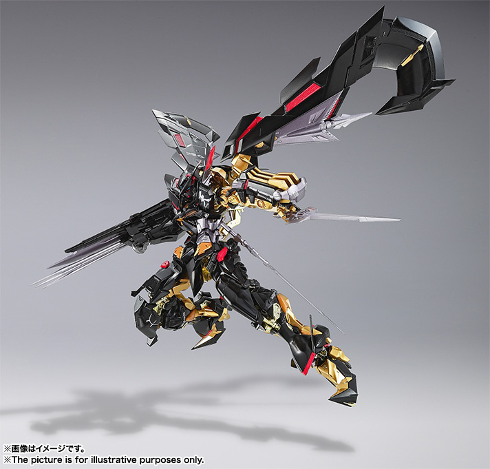 BANDAI 2015年6月發售: METAL BUILD 1/100 Gundam Astray Gold