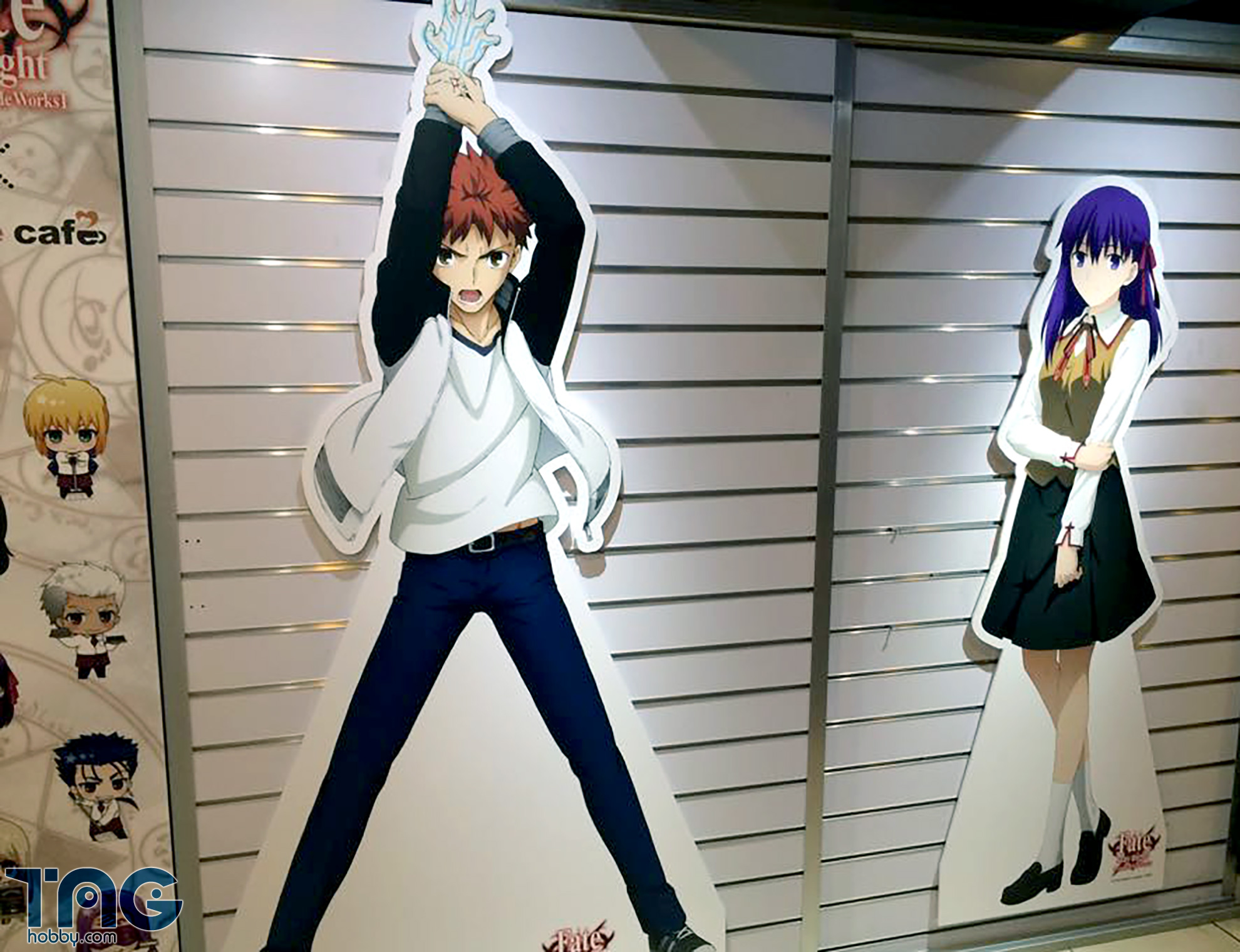 Fate 香港限定　youme cafe ラバーキーホルダー Fate 香港限定 youme cafe ラバーキーホルダー