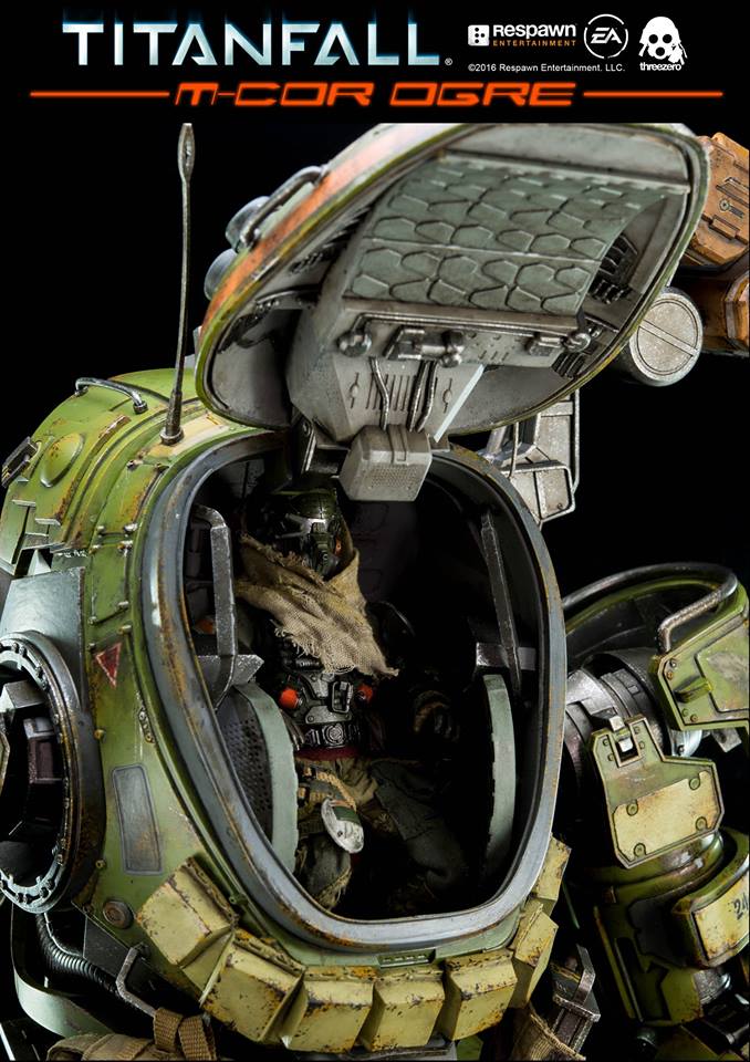 threezero 1/12 Action Figure《Titanfall》M-COR Ogre | Taghobby.com