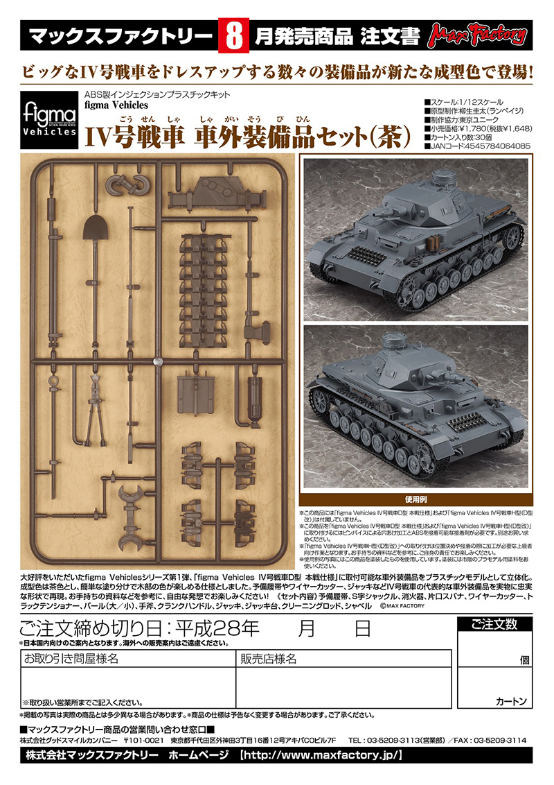 リリースfigmaビークルズ_車外装備品セット