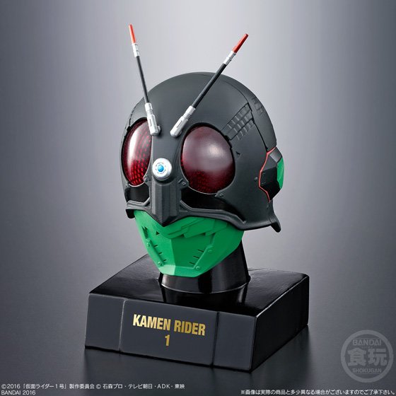 BANDAI 2016年9月30日發售: 食玩 Kamen Rider 幪面之世界 (5款普通版+2