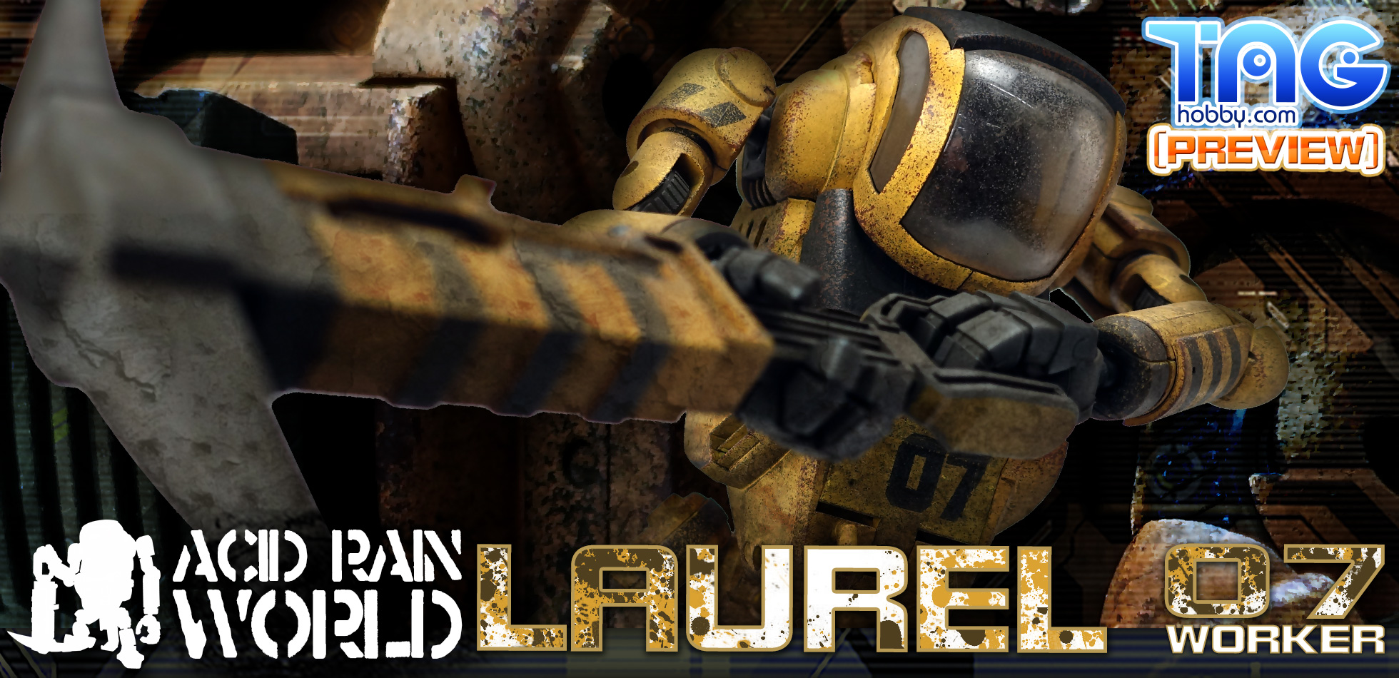 試玩報告] 1/18《ACID RAIN》Laurel Worker 07 | Taghobby.com