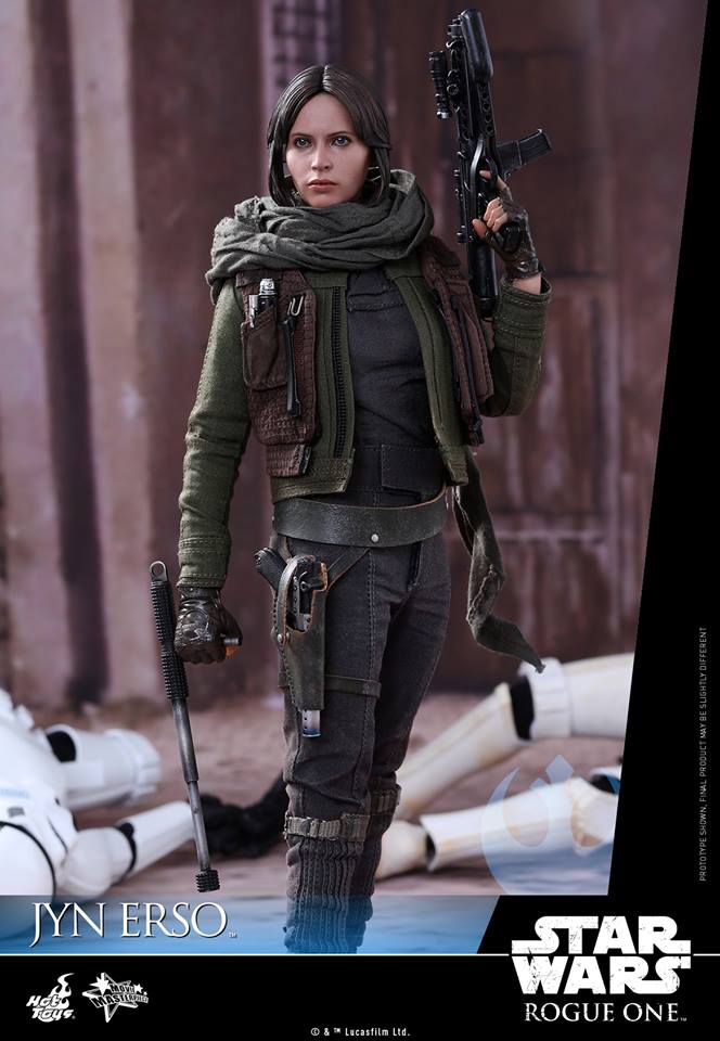 hot toys 1/6 action figure《star wars: rogue one》jyn erso