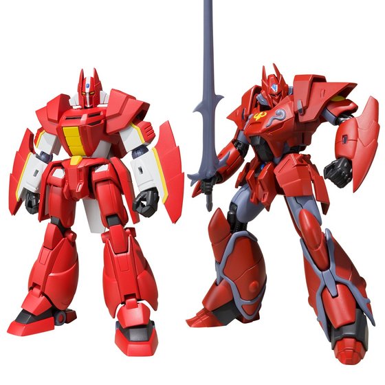 bandai 2018年3月发售: 食玩 super minipla 机甲界galient 共2款 @1