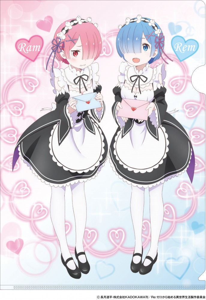 日本郵便局發行 Re:從零開始的異世界生活 拉姆 & 雷姆 Doki Doki Love