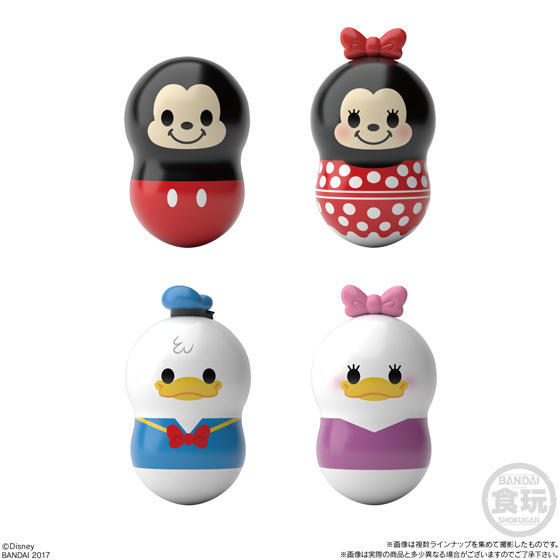 BANDAI 2018年6月發售: 食玩 Coo'Nuts Disney Friends (全17種