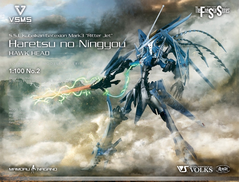 Boxart photo added] VOLKS 2025年11月22日發售： 模型 1/100 VSMS