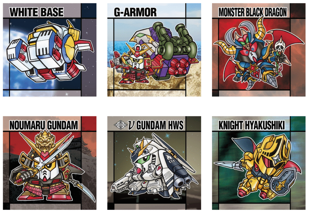 BANDAI 2026年1月發售: 食玩 元祖 SD Gundam Snack Part 2 全33