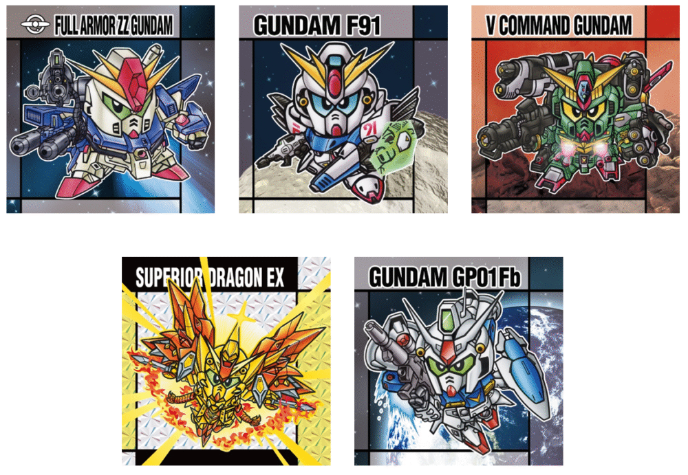 BANDAI 2026年1月發售: 食玩 元祖 SD Gundam Snack Part 2 全33