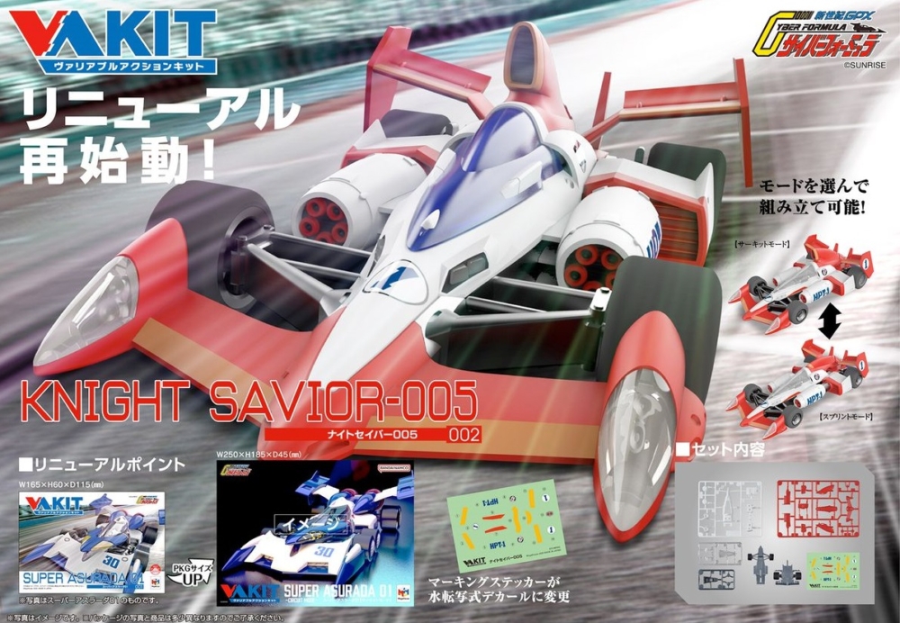 MEGAHOUSE 2026年2月發售: VARIABLE ACTION KIT模型系列 1/43