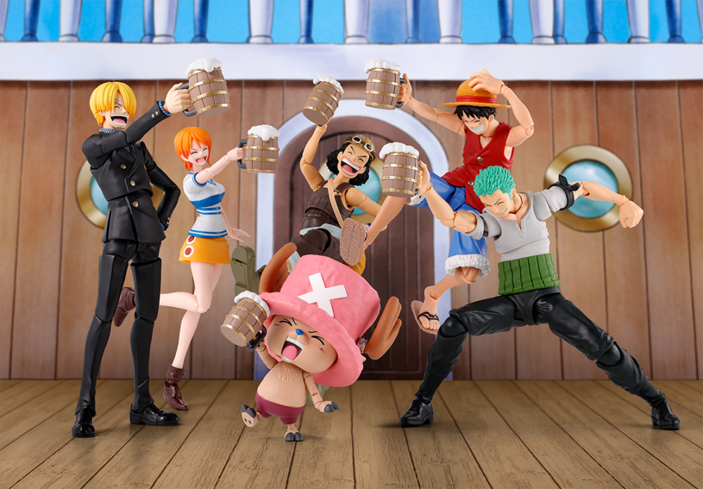 BANDAI 2026年5月23日發售：S.H.Figuarts《ONE PIECE》宴會Set -草帽