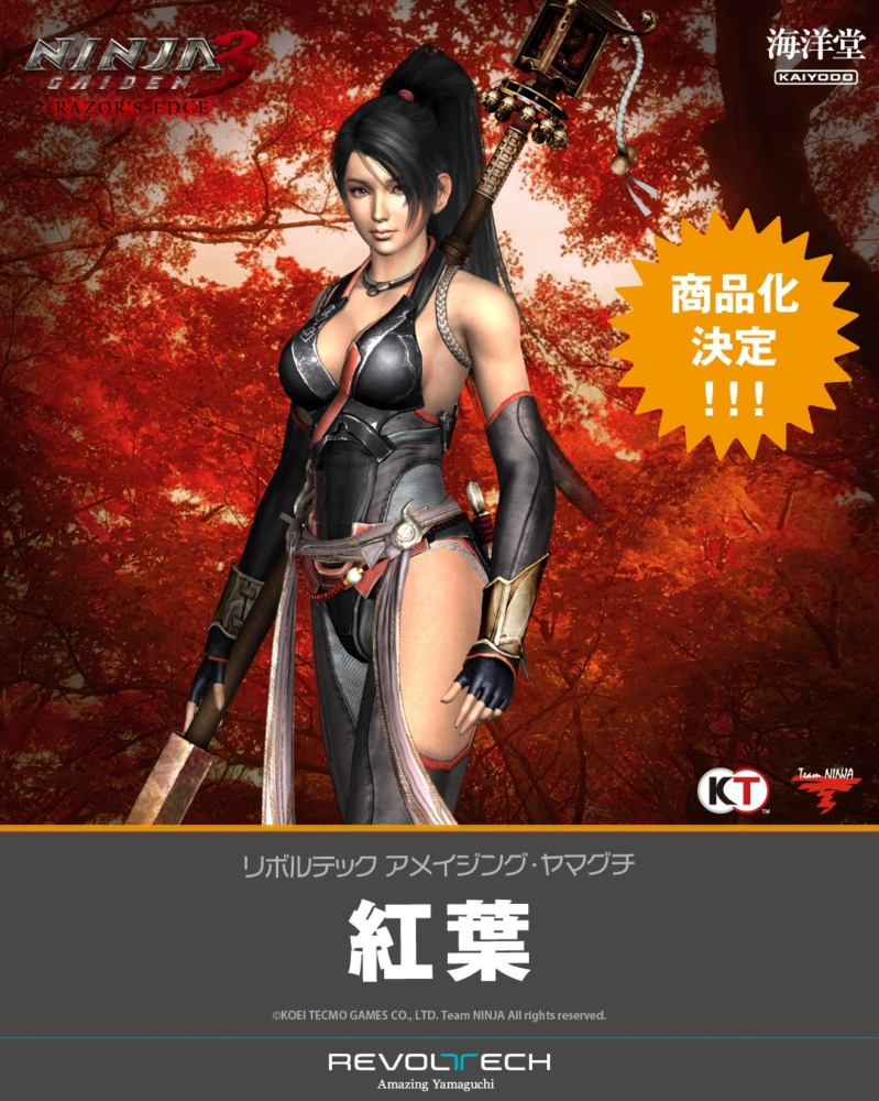 海洋堂預定推出： Action Figure REVOLTECH AMAZING YAMAGUCHI《NINJA