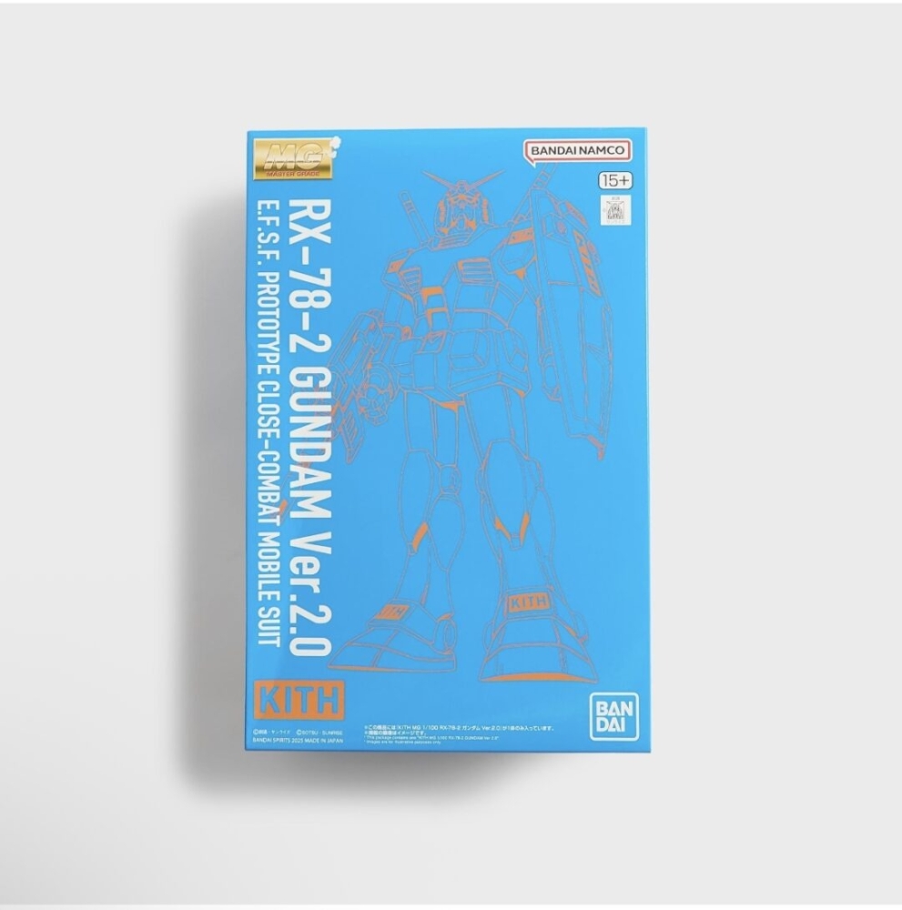 KITH 2025年12月05日發售：KITH x GUNPLA 模型Kith for GUNPLA MG 1