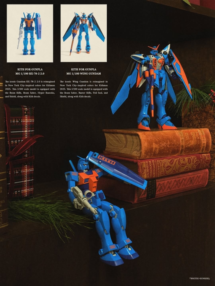 KITH 2025年12月05日發售：KITH x GUNPLA 模型Kith for GUNPLA MG 1