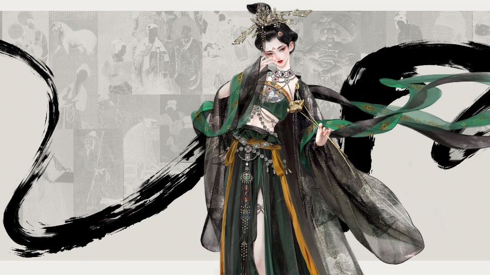 一張含有 寫生, 服裝設計, 時尚插圖, 電腦繪圖藝術品 的圖片

AI 產生的內容可能不正確。