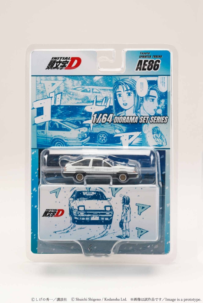 HOBBY JAPAN 2026年7月發售：1/62 TOYOTA SPRINTER TRUENO AE86《頭