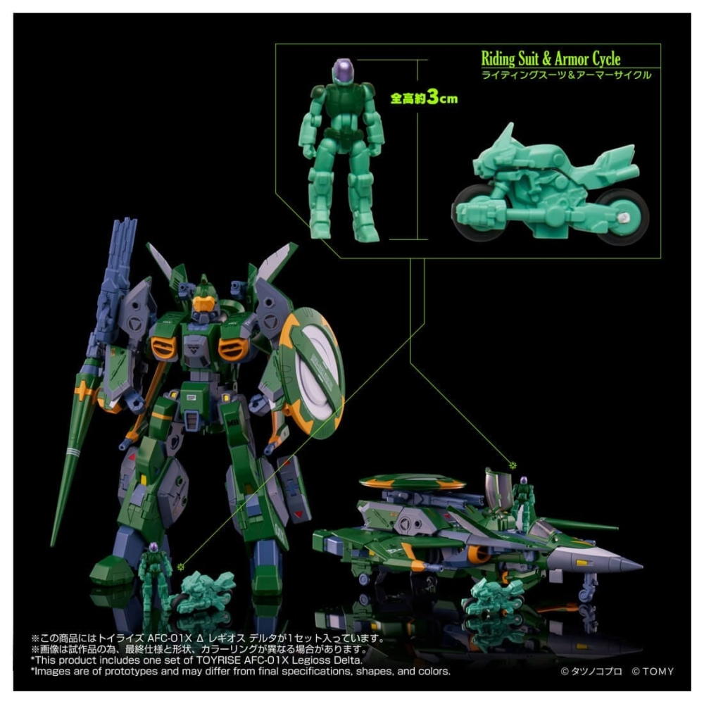 TAKARA TOMY 2026年8月發售：TOYRISE Series 1/60《機甲創世記