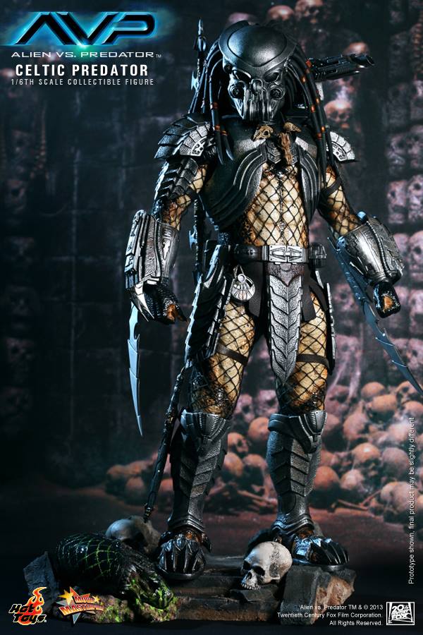 HOT TOYS 1/6 Action Figure: AVP - Celtic Predator | Taghobby.com