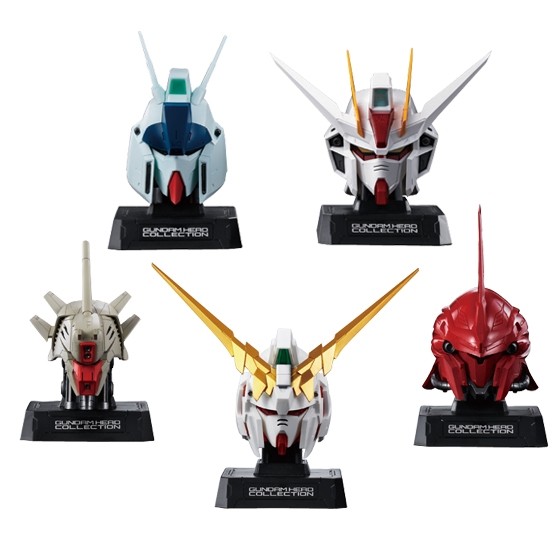 BANDAI 2013年11月27日發售: 盒玩 Masucole Gundam Head Collection