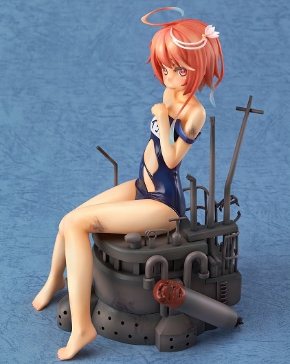 figma官博更新 maxfactory 14年10月 1/8 舰队collection 伊58 中破