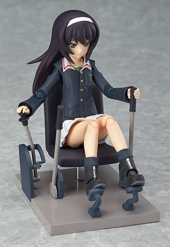 GOODSMILE 2015年5月發售: figma《GIRLS und PANZER》冷泉麻子