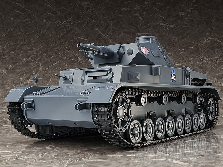 年10月28日发售: figma vehicles《girls und panzer》iv号战车d型 本