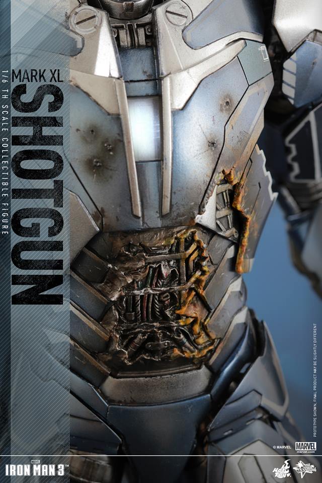 HOT TOYS 1/6 Action Figure《IRON MAN3》Shotgun (Ironman Mark