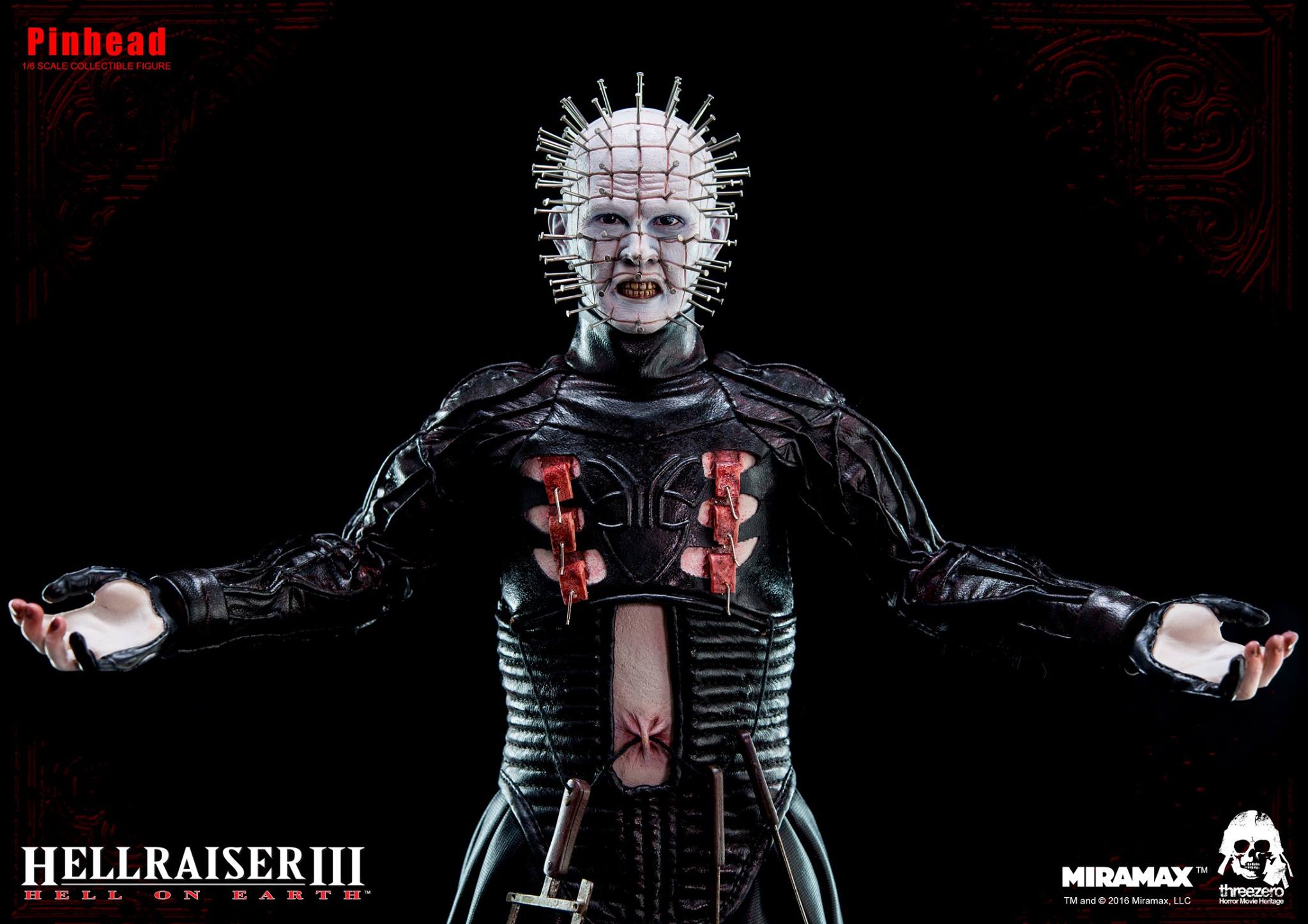 1/6 action figure《猛鬼追魂3 (hellraiser iii: hell on earth)》