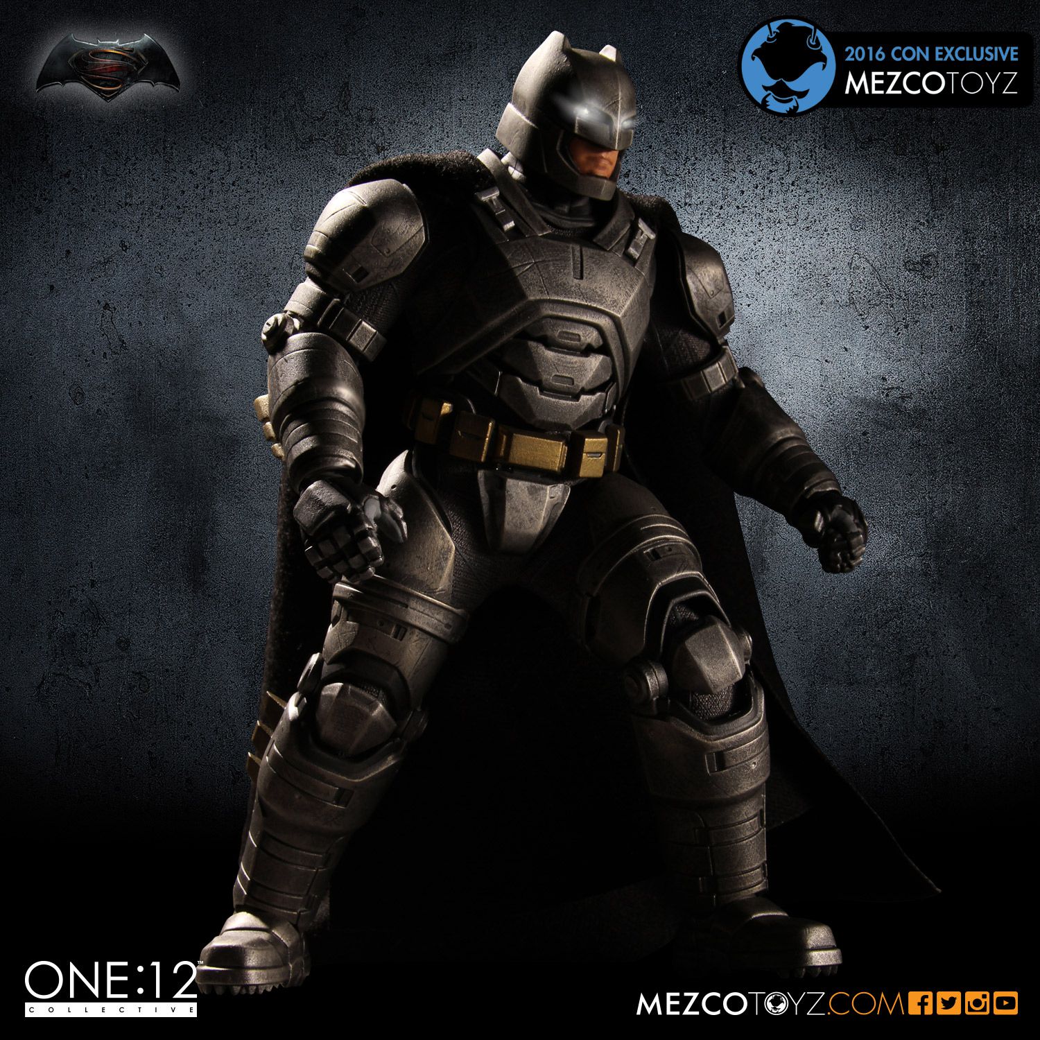 mezco toyz 2016年9月~2016年10月发售: 2016 con exclusive 1/12 act