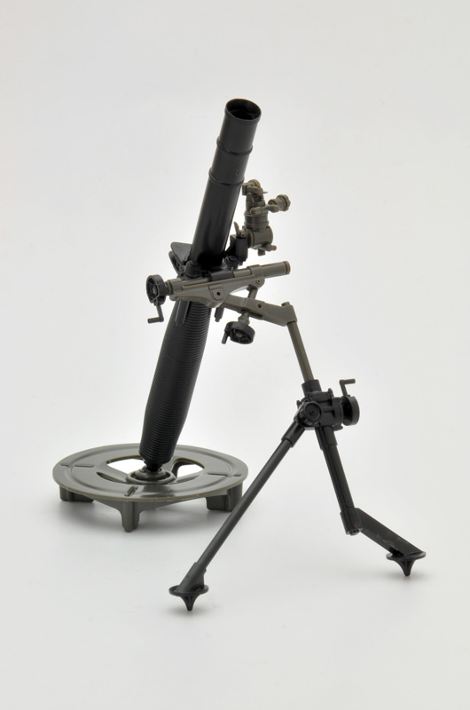 tomytec 2016年10月发售: 1/12 little armory ld007 81mm迫击炮l16