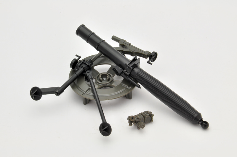 tomytec 2016年10月发售: 1/12 little armory ld007 81mm迫击炮l16