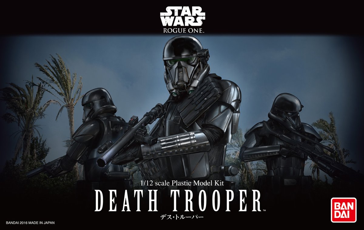 Bandai 16年11月24日發售 模型 1 12 Star Wars Rogue One Death Trooper 2 700yen hobby Com