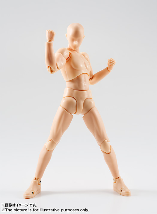 figuarts 男素体 dx set (pale orange color ver.) 6,000yen