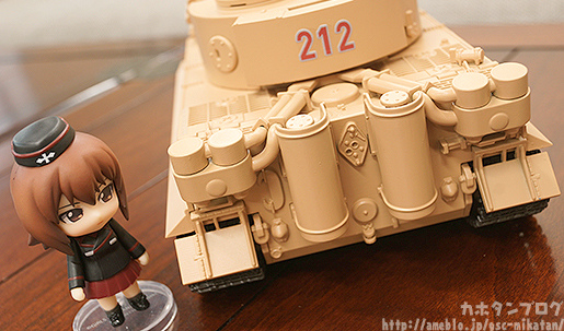 goodsmile 2017年5月发售 nendoroid more《少女与战车 剧场版》虎式