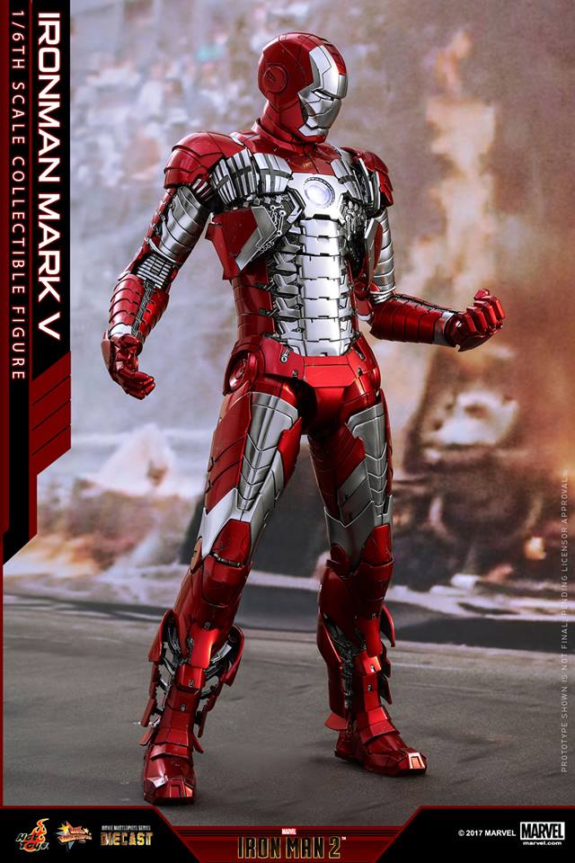 toys 1/6 diecast action figure《iron man 2》ironman mark v hk$2