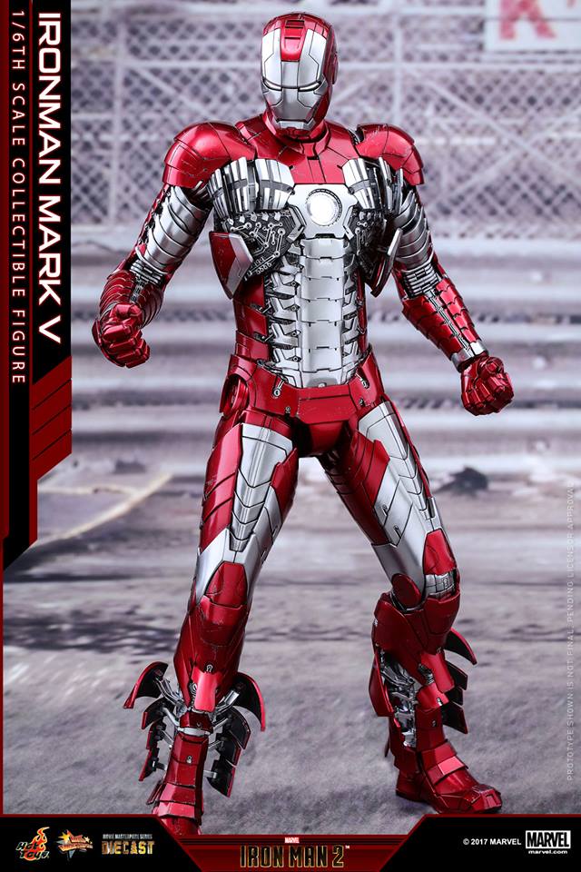 toys 1/6 diecast action figure《iron man 2》ironman mark v hk$2