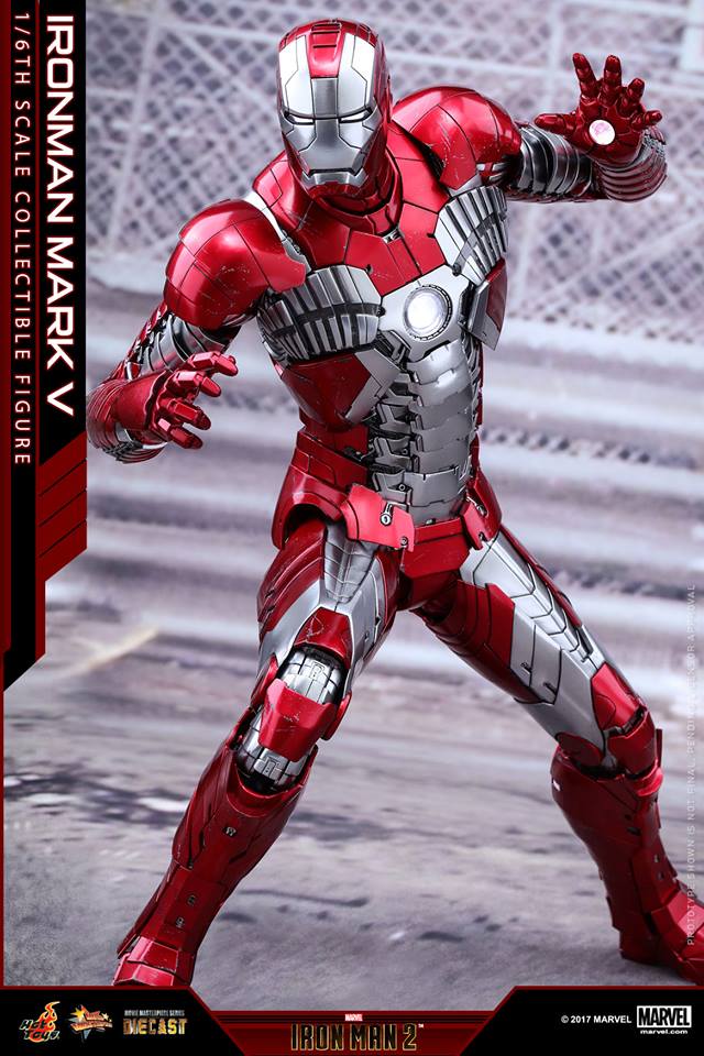 toys 1/6 diecast action figure《iron man 2》ironman mark v hk$2