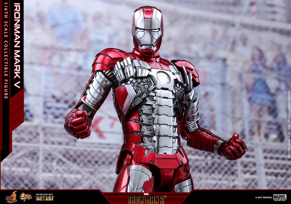 toys 1/6 diecast action figure《iron man 2》ironman mark v hk$2