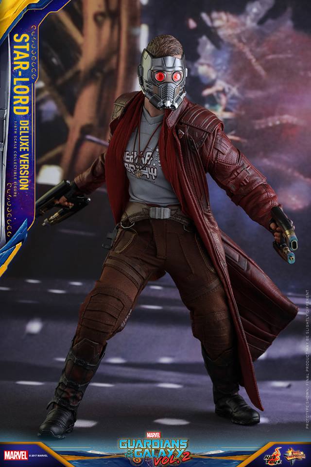 hot toys 1/6 action figure《银河守护队2》星爵(star-lord) 豪华版