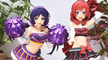 Maxfactory 17年5月23日起接受預約 17年11月27日發售 Figfix Lovelive 西木野真姫 東條希啦啦隊ver 各5 800 Yen 連稅 Remark Goodsmile Online Shop訂購附限定特典 hobby Com