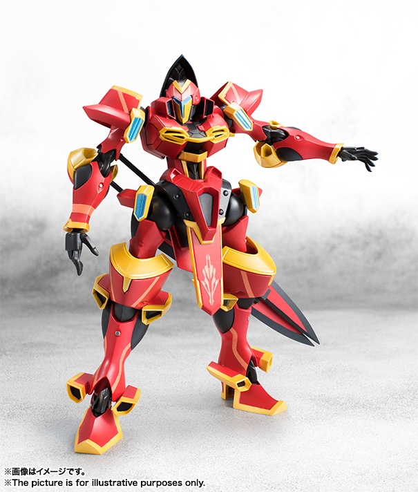 bandai 2017年10月发售:robot魂tri《骑士&魔法》幻晶骑士guyale 4