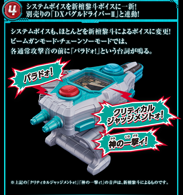 仮面ライダーエグゼイド DXガシャコンバグヴァイザーⅡ 新檀黎斗 ver. 未開 Amazon | バンダイ(BANDAI) 仮面ライダーエグゼイド 変神パッド
