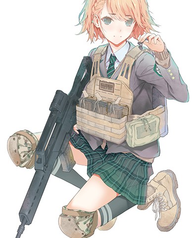 tomytec 2017年10月发售: 1/12 little armory la034 g36 type 1,400