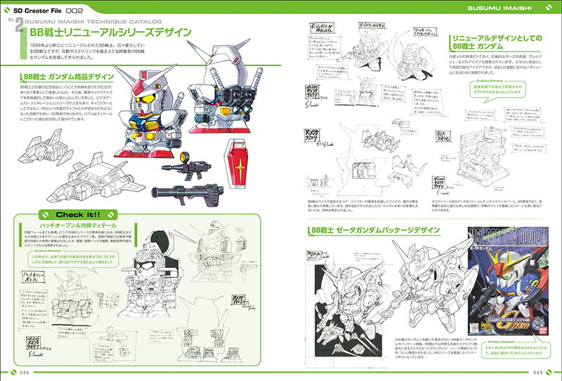 PREVIEW] 2017年6月15日發售: [書] SD GUNDAM DESIGN WORKS